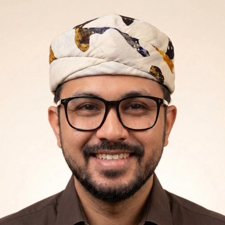 Motif Kontemporer Putih